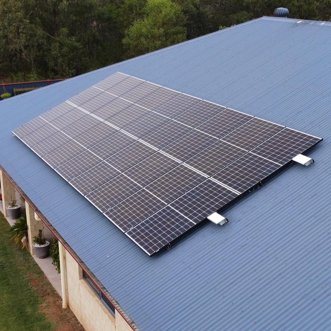 large solar installation